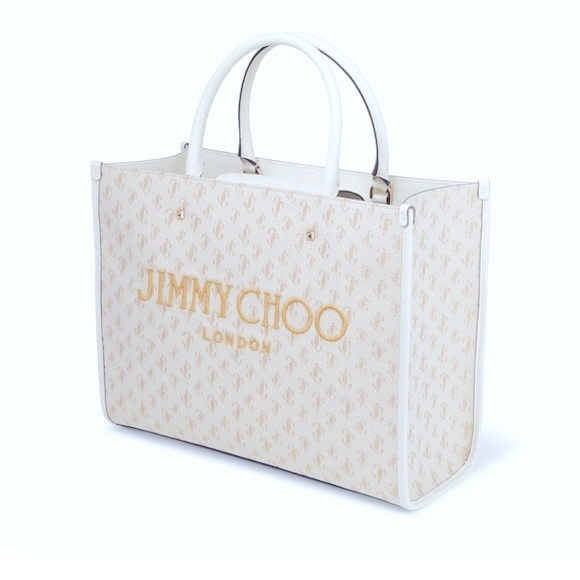 New Authentic Jimmy Choo Varenne M Tote - Picture 5 of 13